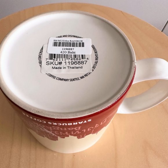 NEW Starbucks Bangkok Coffee Mug Cup 16oz - Picture 5 of 5